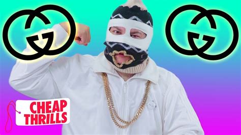 cheap thrills youtube gucci|D.I.Y. Gucci Balaclava .